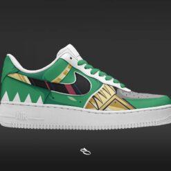 Power Ranger Green Air Force Shoes b22