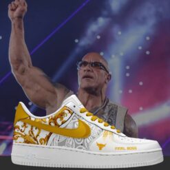 WWE The Rock Finalboss Air Force Shoes b22