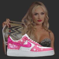 WWE Tiffany Stratton Air Force Shoes b22