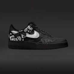 2Pac Black Air Force Shoes b22