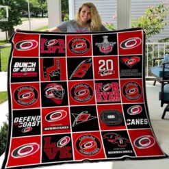 Carolina Hurricanes 2 Quilt