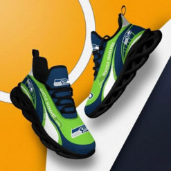 Seattle Seahawks White 2 Max Soul Shoes