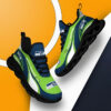 Seattle Seahawks White 2 Max Soul Shoes