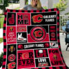 Calgary Flames 1 Quilt