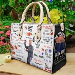Bon Jovi 6 Leather Handbag