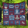 Colorado Avalanche 1 Quilt