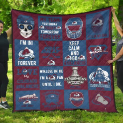 Colorado Avalanche 1 Quilt