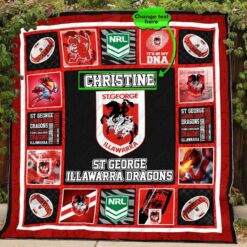 St. George Illawarra Dragons Quilt
