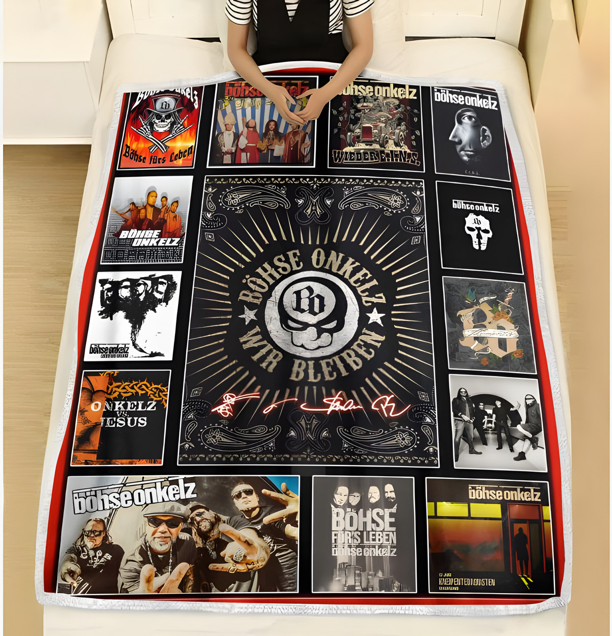 Böhse Onkelz Quilt