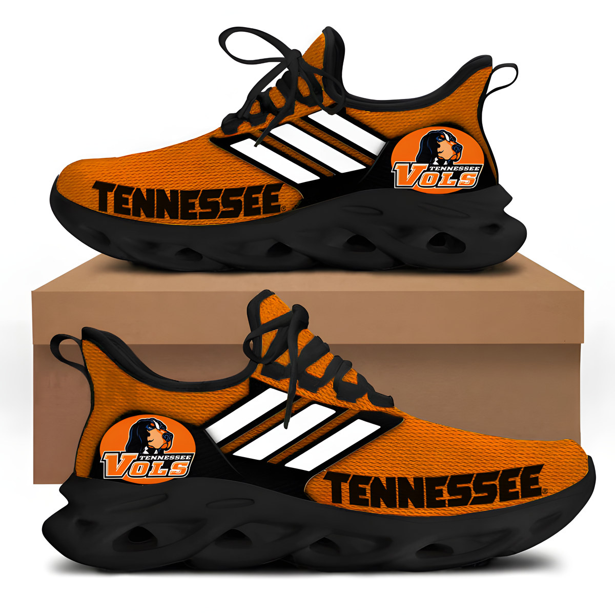 Tennessee Volunteers Black Shoes 1 Tennessee Volunteers Black Shoes