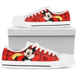 Mickey Mouse Low Top Shoes 01