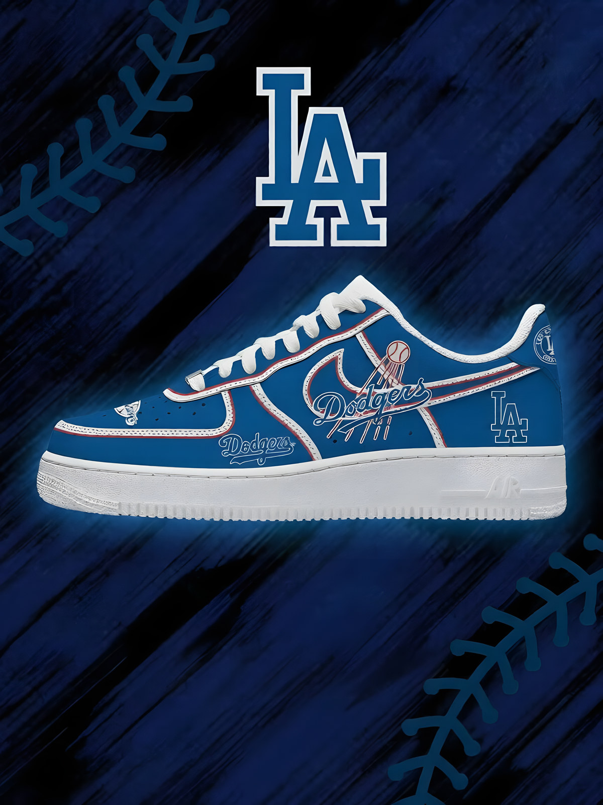 MLB Baseball Ny Yankees Air Force Shoes