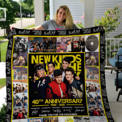 New Kids On The Block Quilt