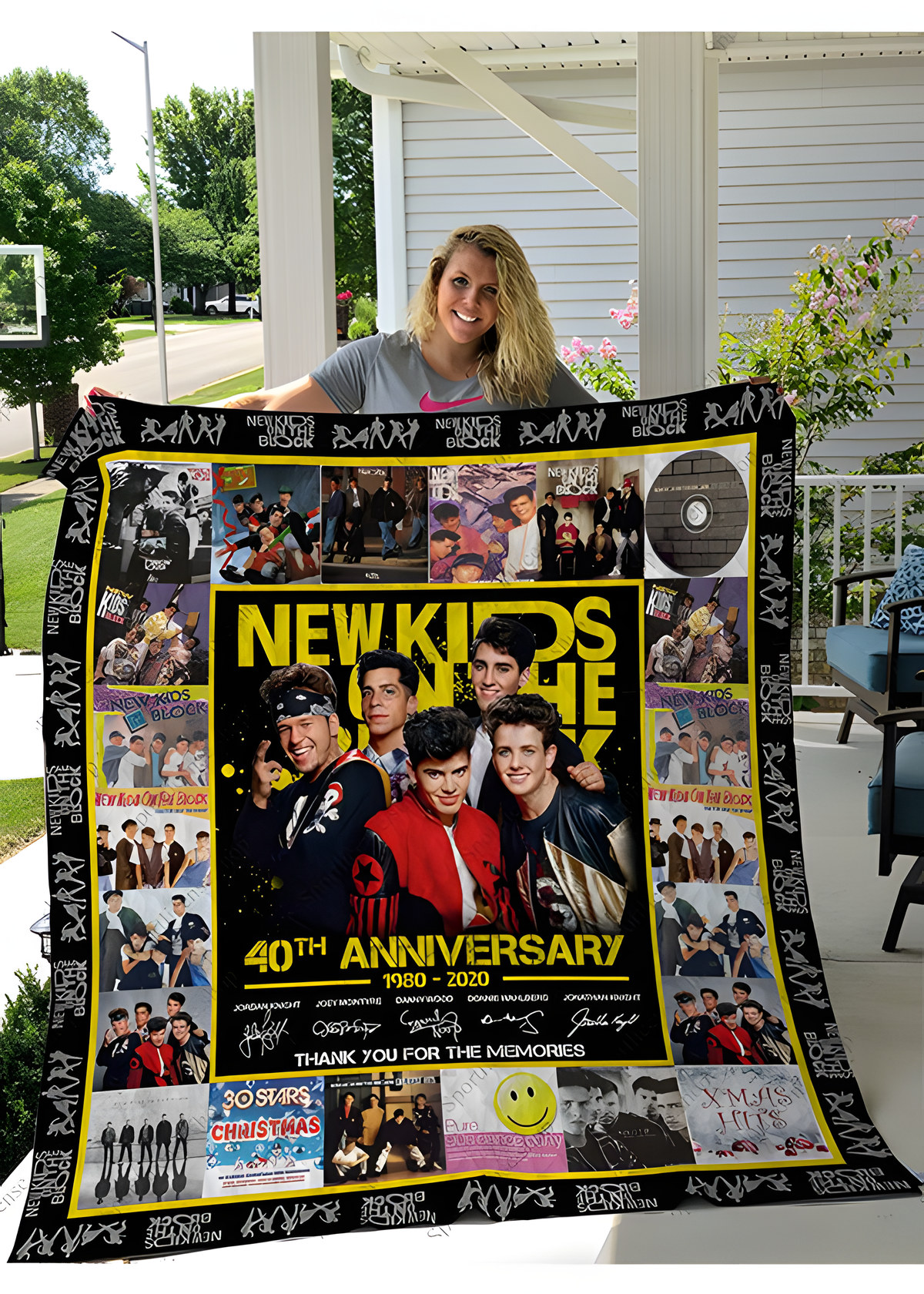 New Kids On The Block Quilt