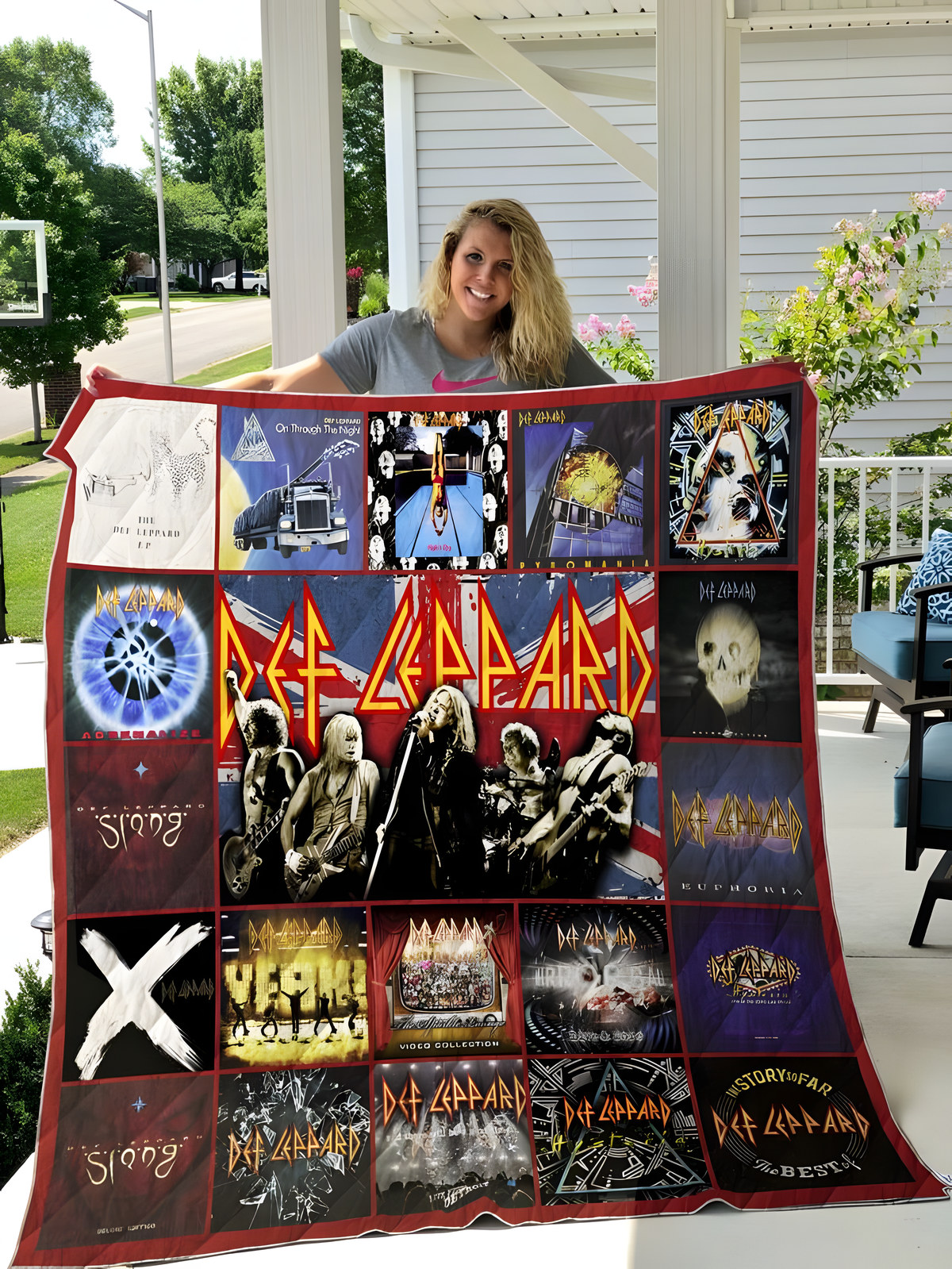 Def Leppard Quilt
