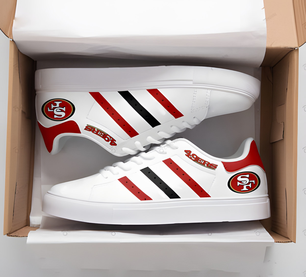 San Francisco 49Ers Stan Smith Shoes