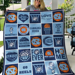 North Carolina Tar Heels 2 Quilt