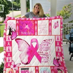 Breast Cancer Blanket Quilt B21