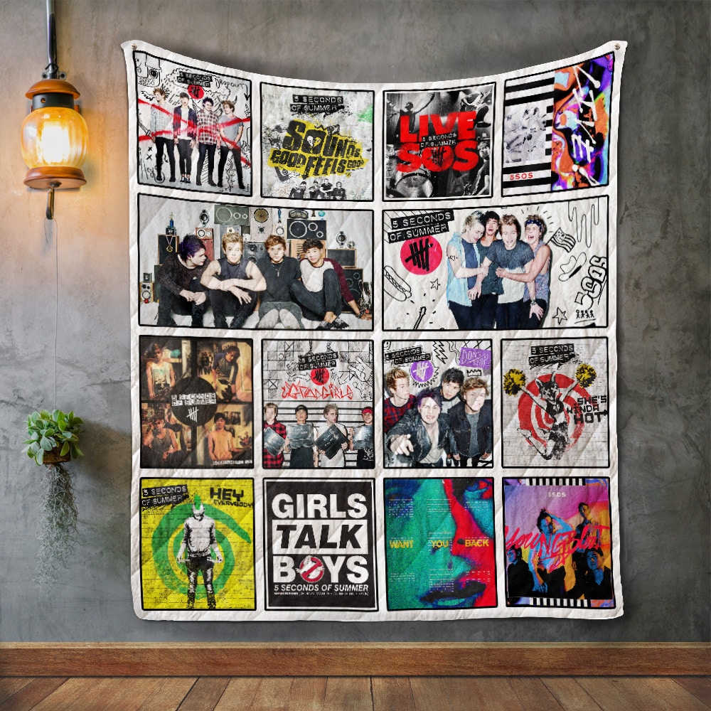 5 Seconds Of Summer 3 Quilt 1 5 Seconds Of Summer 3 Quilt