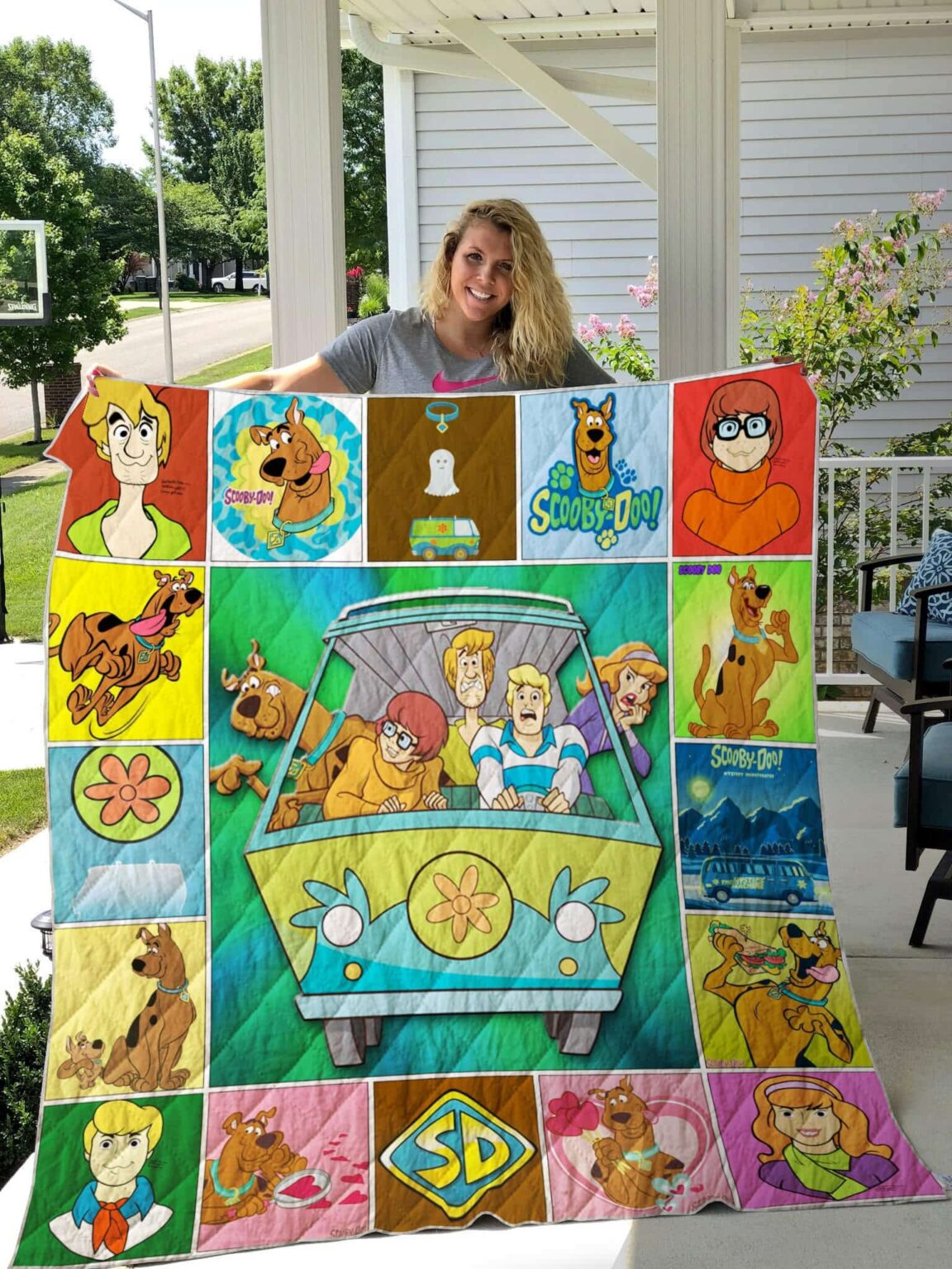 Scooby-doo Tv Quilt 1 Scooby-doo Tv Quilt