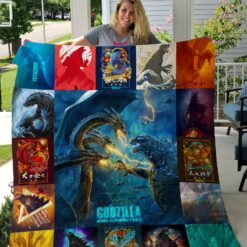 Godzilla Vs King Kong Quilt