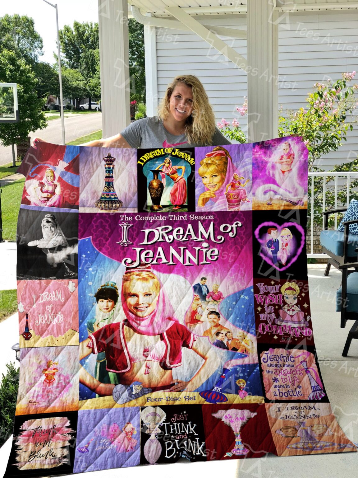 I Dream Of Jeannie Quilt 1 I Dream Of Jeannie Quilt