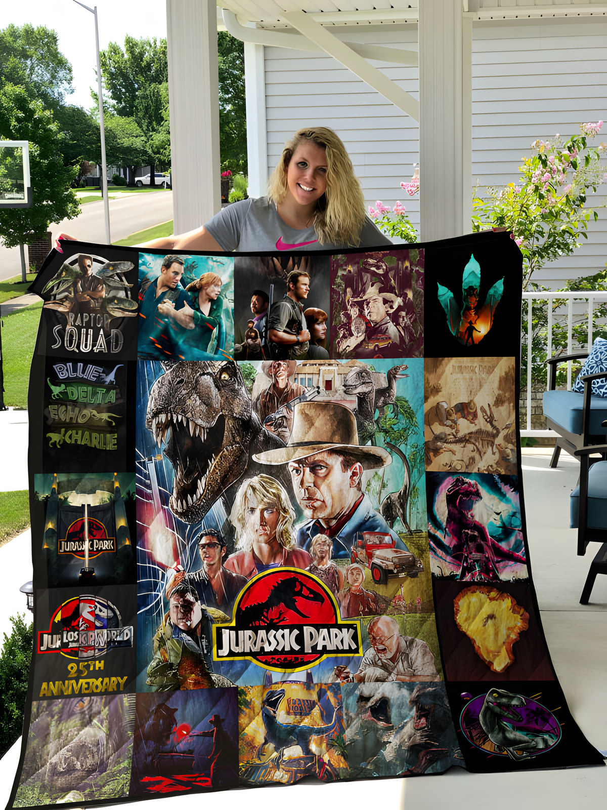 Jurassic Park Quilt