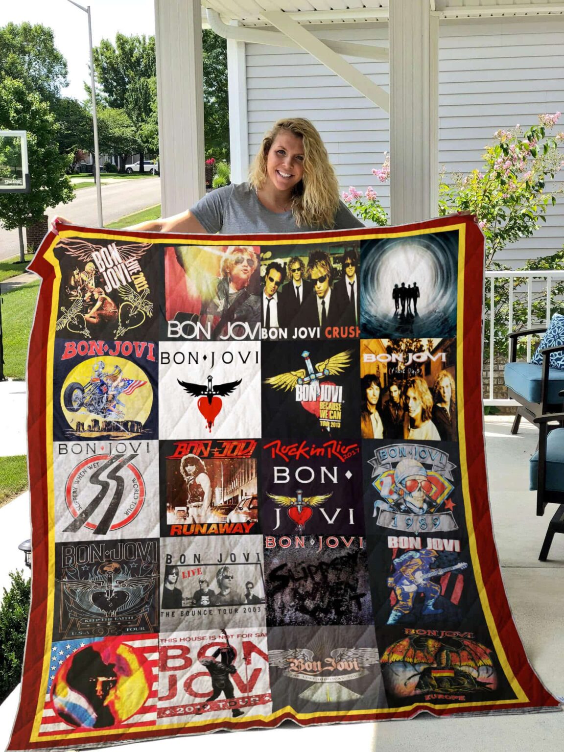 Bon Jovi Quilt 1 Bon Jovi Quilt