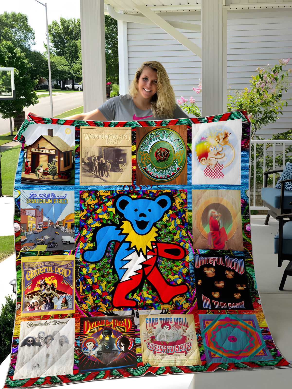 Grateful Dead A 0 Quilt