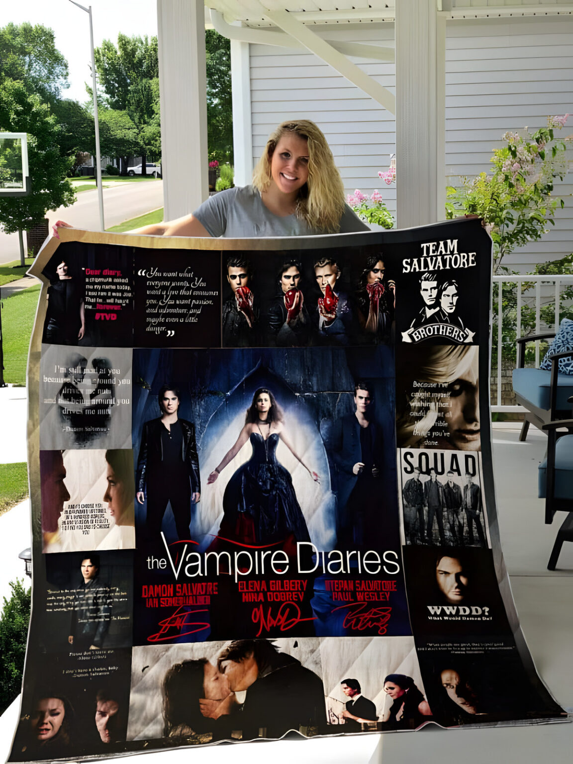The Vampire Diaries Quilt 1 The Vampire Diaries Quilt