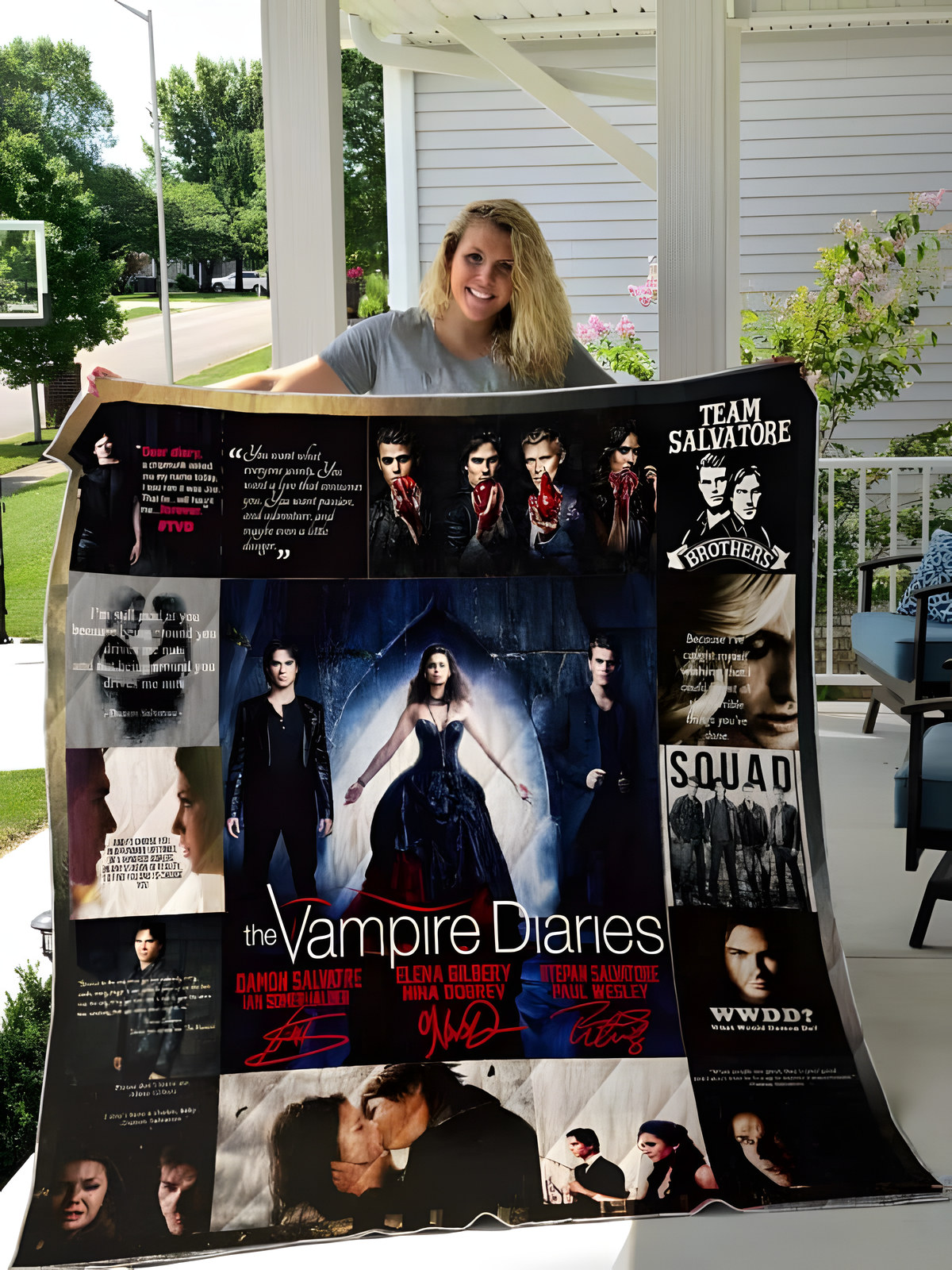 The Vampire Diaries Quilt