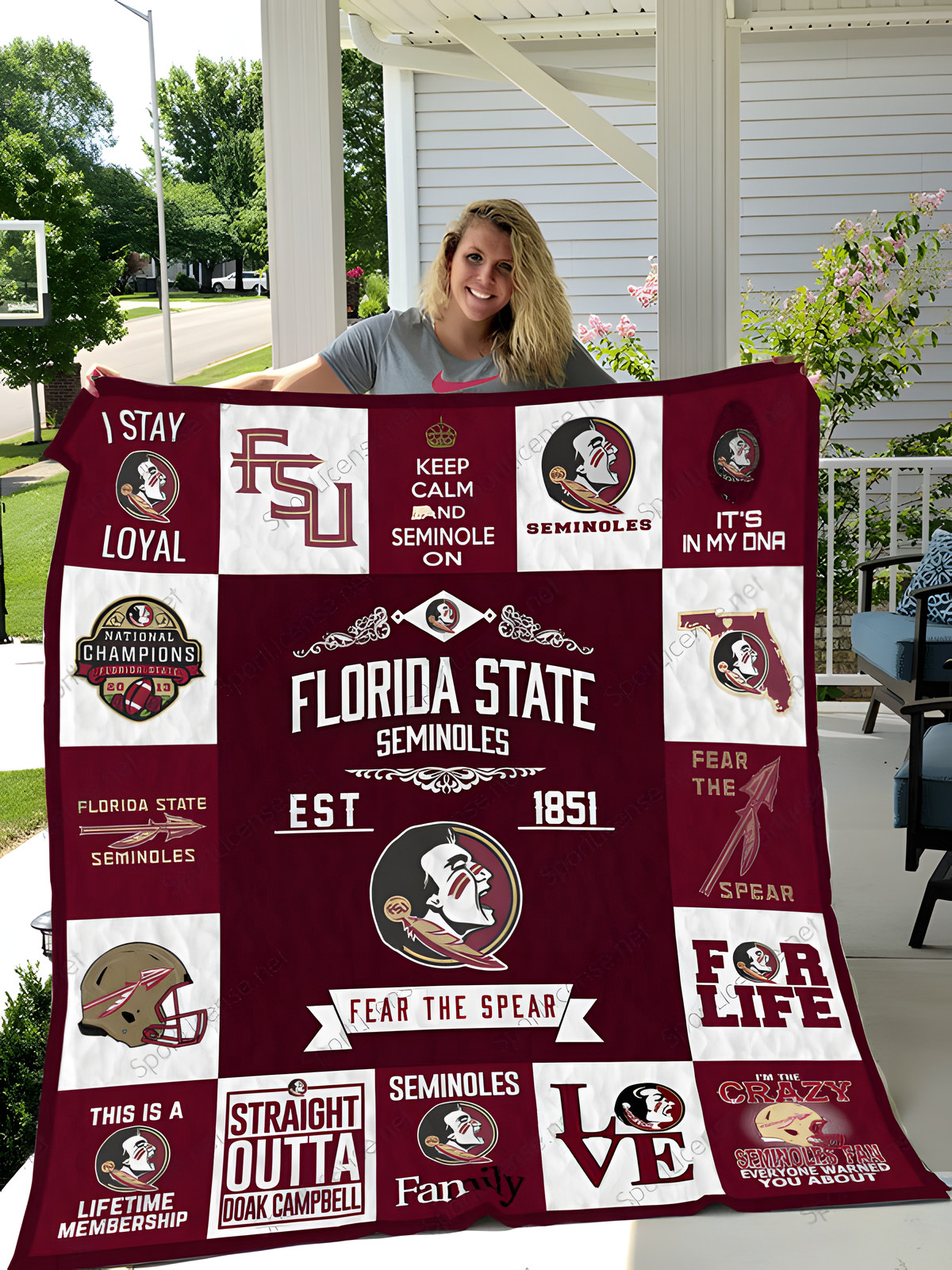 Florida State Seminoles﻿ Quilt