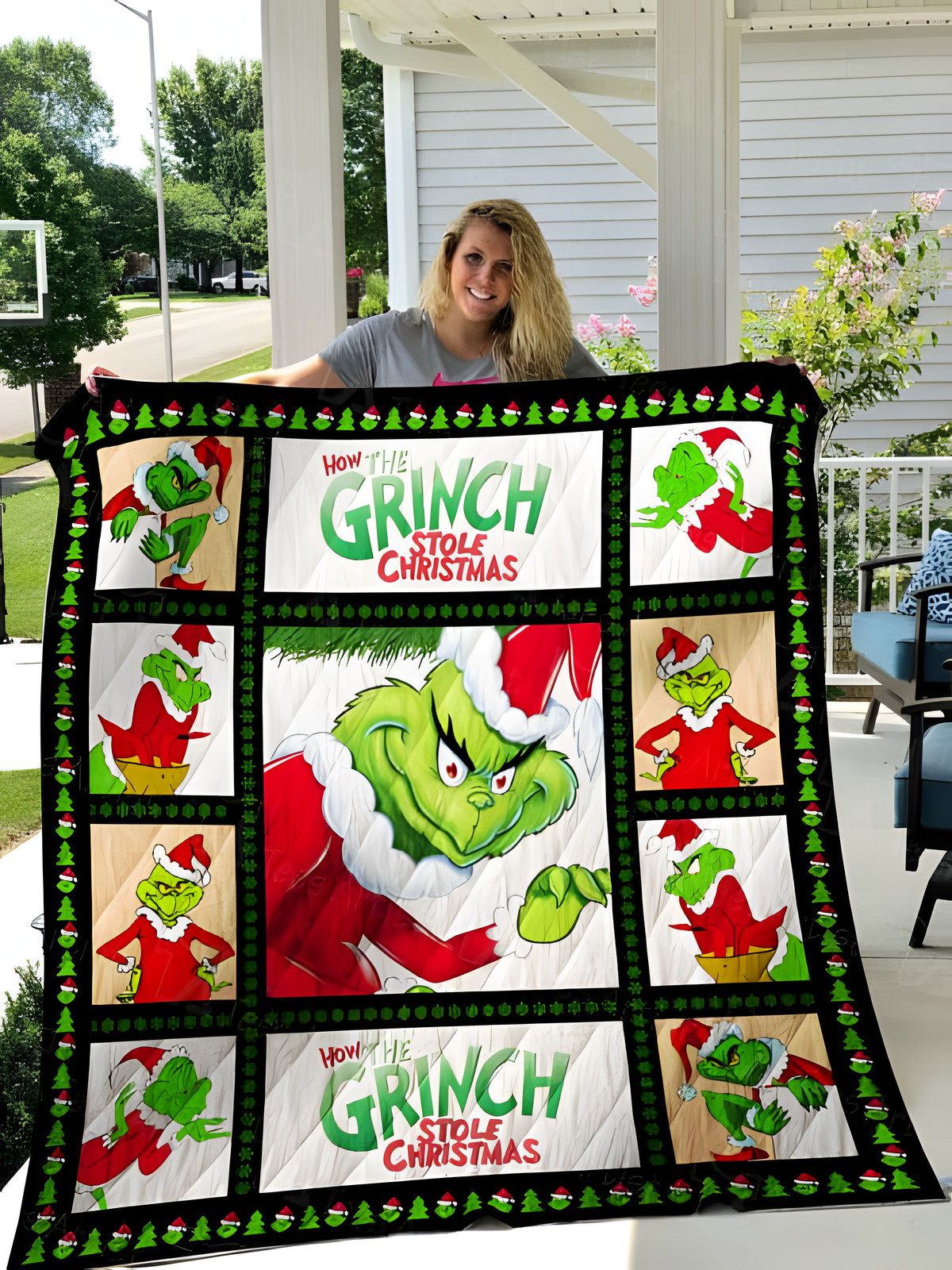 The Grinch Lover Quilt