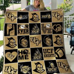 Ucf Knights 1 Quilt