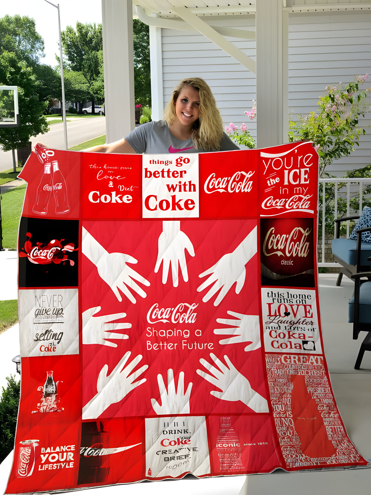 Coca Cola Quilt