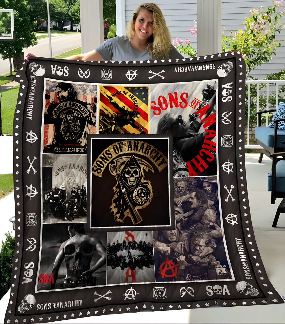 Sons Of Anarchy Quilt