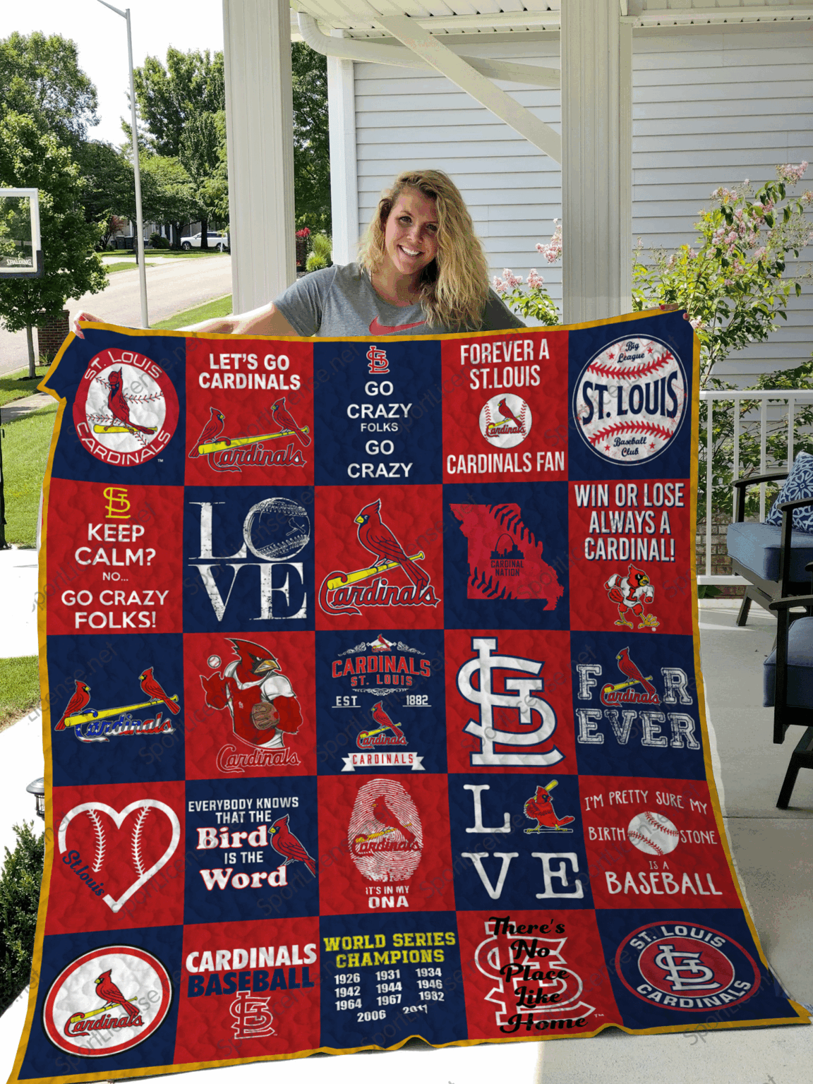 St. Louis Cardinals Lover Quilt 1 St. Louis Cardinals Lover Quilt