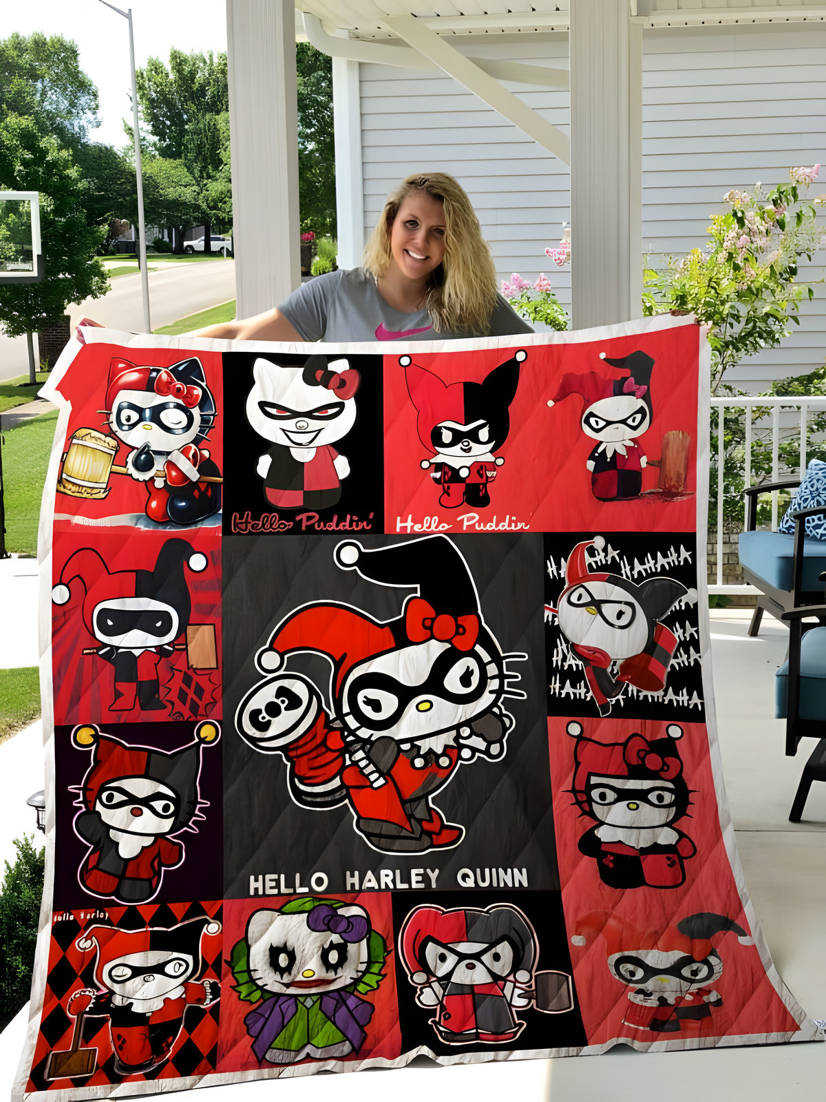 Harley Quinn Quilt