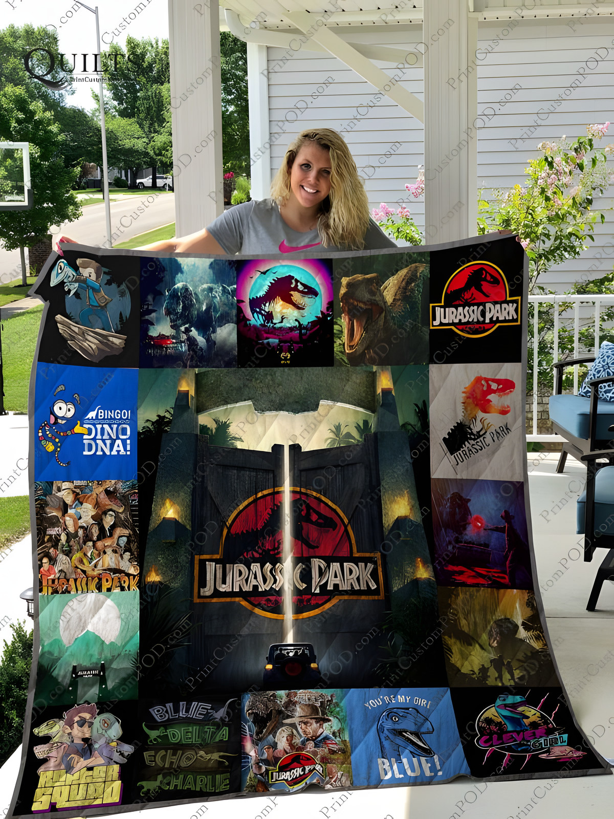 Jurassic Park Quilt