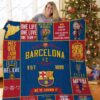 Barcelona F.C Quilt