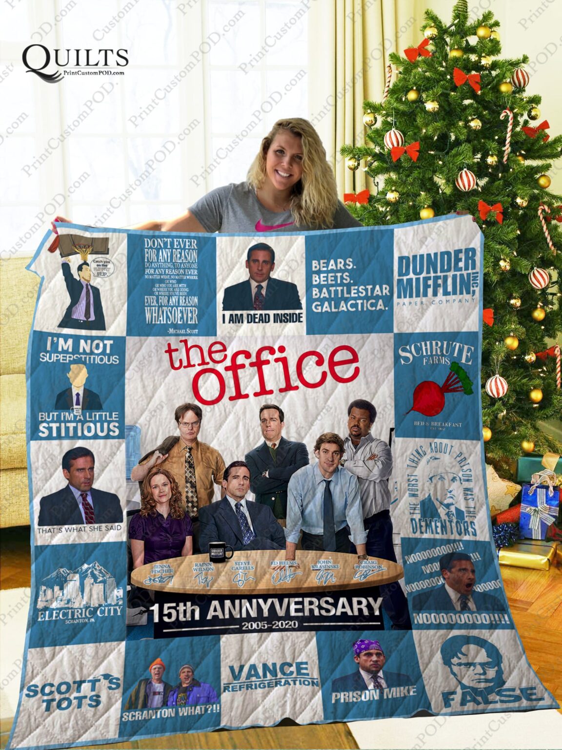 The Office A 3 Quilt 1 The Office A 3 Quilt