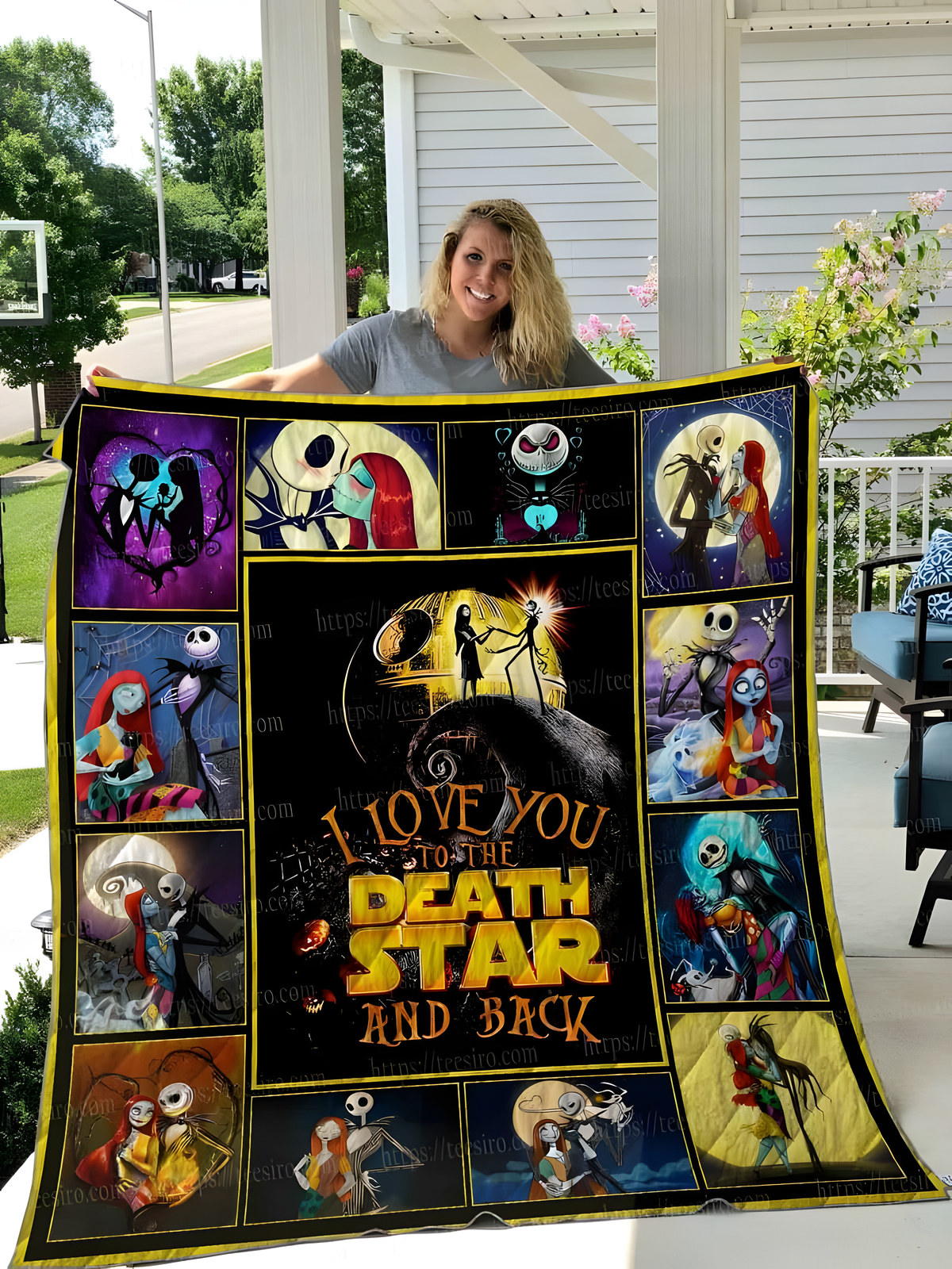 Jack Skellington 01 Quilt For Fans