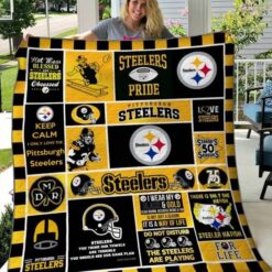 Pittsburgh Steelers Personalized Quilt