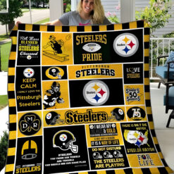 Pittsburgh Steelers Personalized Quilt