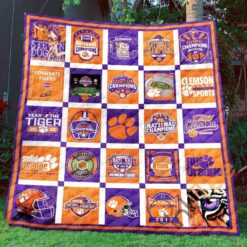 The Ultimate Clemson Tiger Quilt