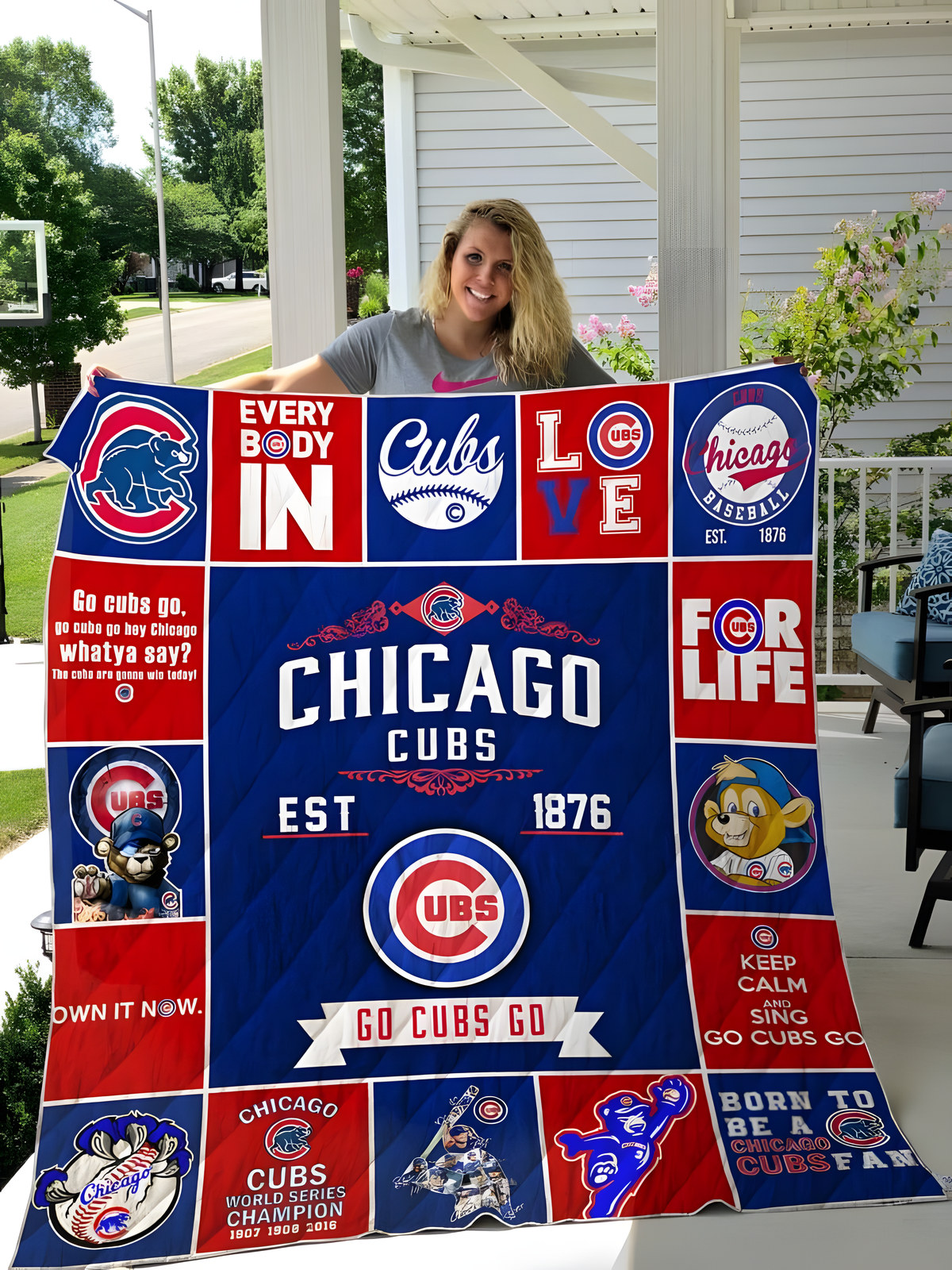 Chicago Cubs Quilt