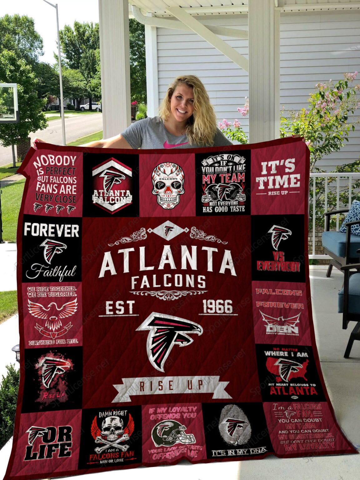 Atlanta Falcons Quilt 1 Atlanta Falcons Quilt