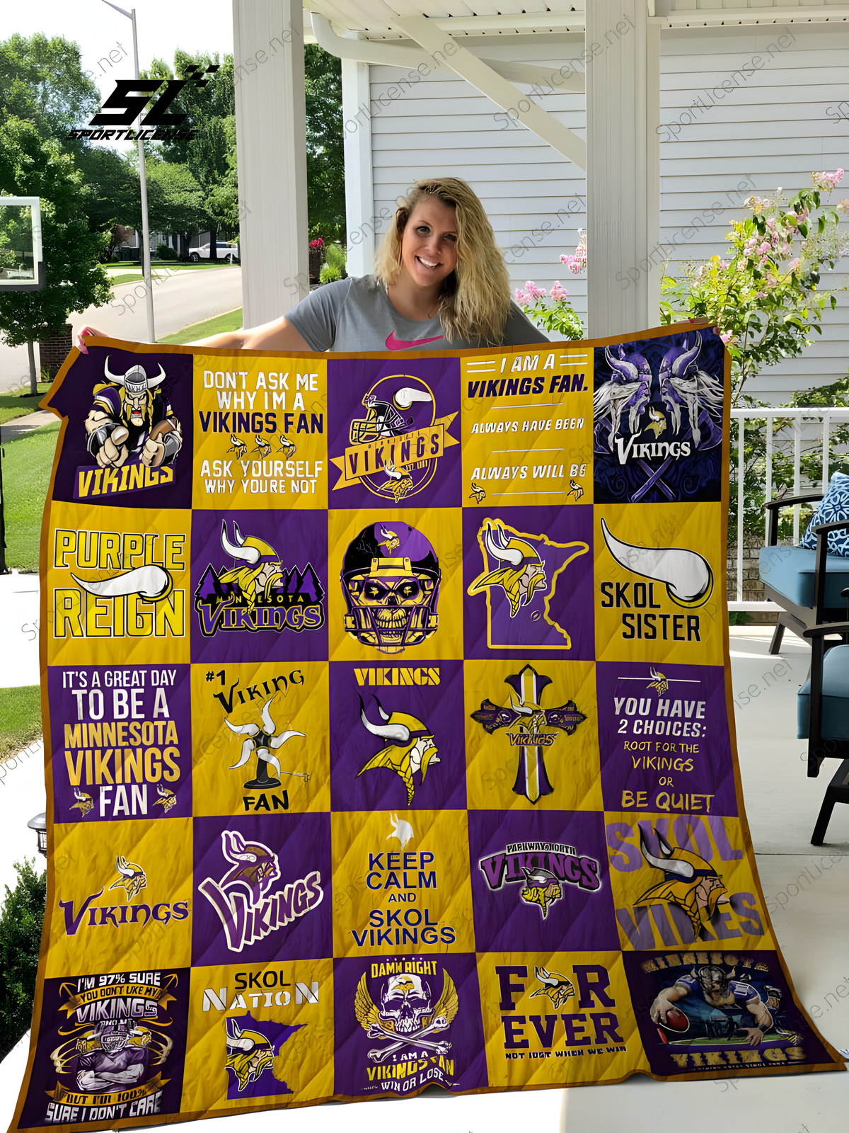 Minnesota Vikings 1 Quilt