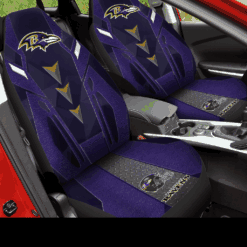 Baltimore Ravens 3 Seat Covers