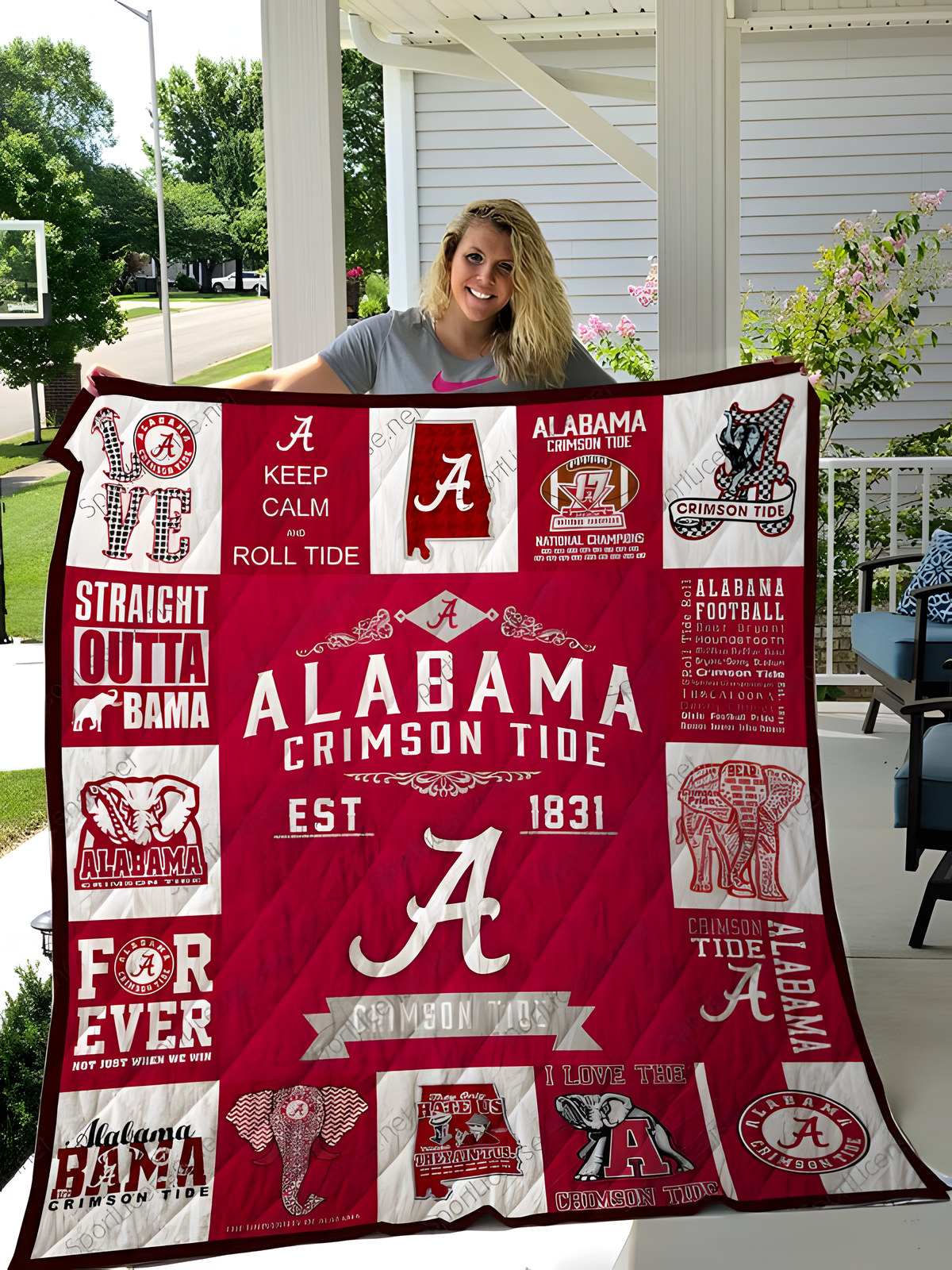 Alabama Crimson Tide Quilt